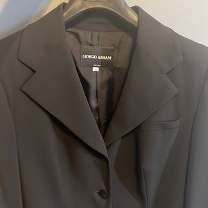 Black Giorgio Armani blazer
